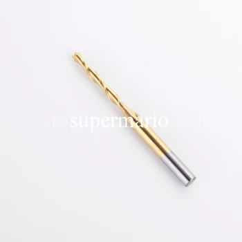 

1x 1/8'' Titanium Coated Carbide CNC Two Double Flute Ball Nose Bit 2mm x15mm
