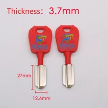 10 шт. х Противоугонный дверной ключ embryo Wang Li анти слот замена лезвия-ключа длина 27 мм JF165