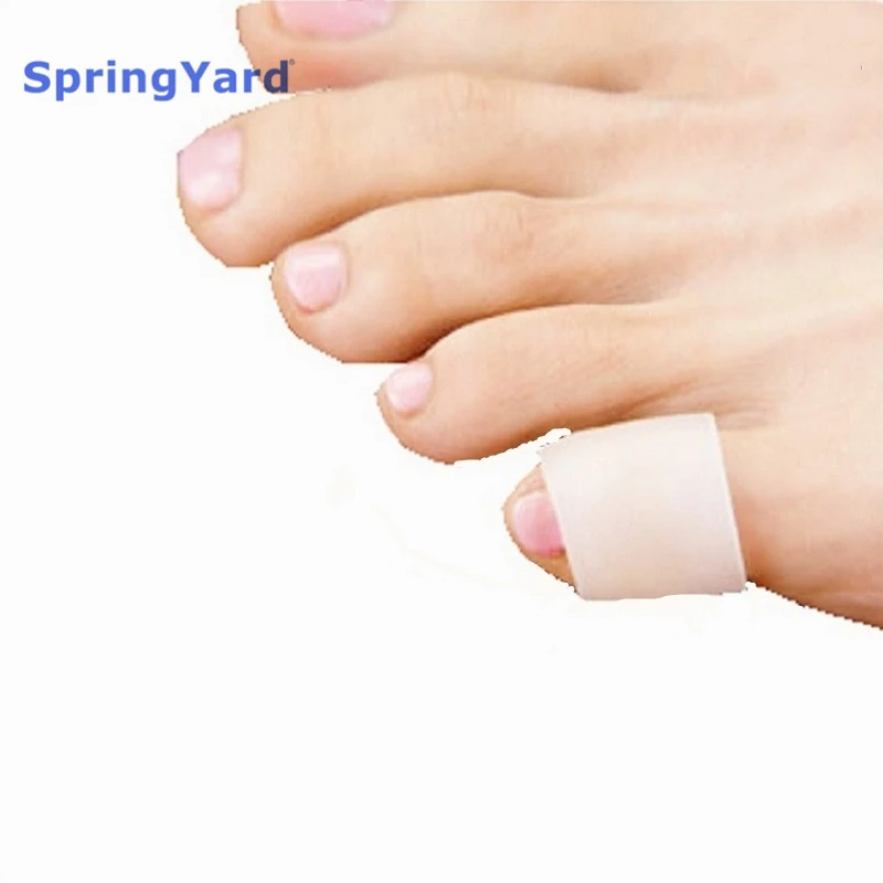 

SpringYard (6 pieces/lot) Gel Toe Protector Tube Bunion Corn Callus Cushion Soft Foot Care for Men Women