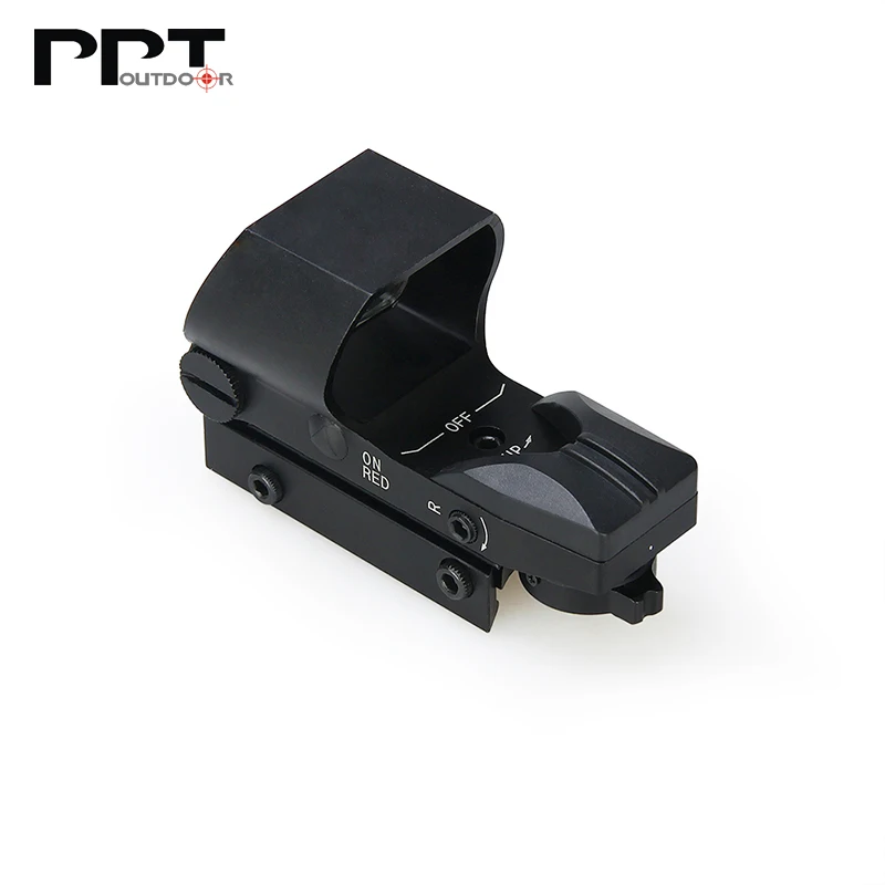 PPT Tactical 4 сетка Красная точка прицел охотничья оптика 21,2 мм рельсовый красный и зеленый точка прицел для наружного использования PP2-0101