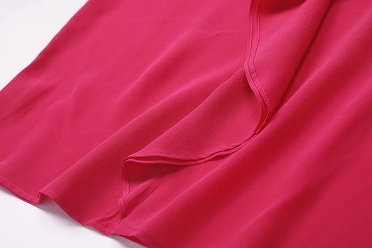 Женская летняя блузка из натурального шелка, без рукавов, v-образный вырез, офисная одежда, натуральный шелк, блузки с оборками, Повседневная шелковая рубашка, блузка для женщин