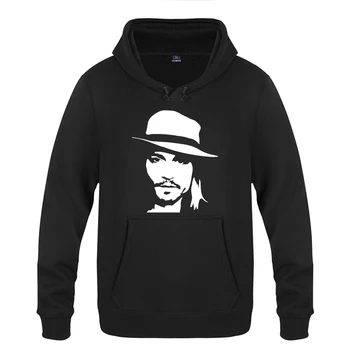 

JOHNNY DEPP Fans Sweatshirts Men 2018 Mens Hooded Fleece Pullover Hoodies