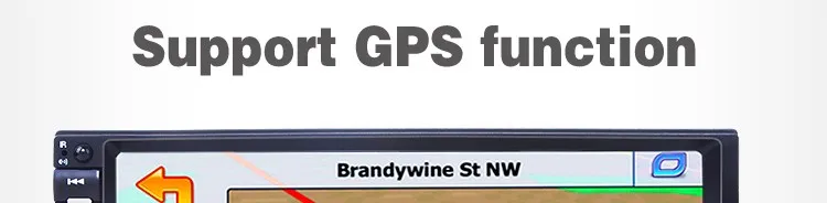 Sale 2 Din Car Multimedia Player GPS navigation 7