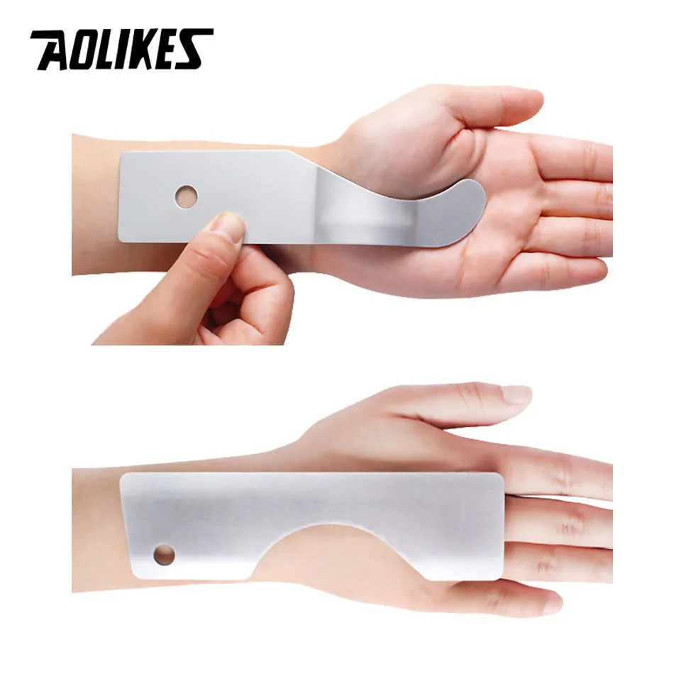 AOLIKES 1PCS Wrist Splints-Wrist Support Brace for Arthritis Tendonitis Night Sleep with Palm Cushion Pad Right Left Hand