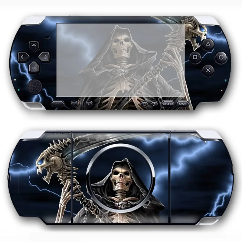 

New Product Skull Design Waterproof Decal for PSP 3000 Skin Sticker