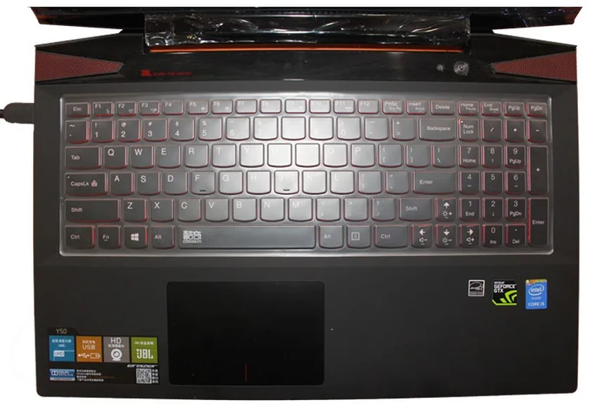 Прозрачная "кожаная" обложка на клавиатуру для Lenovo Y50 Y50-70 B50 B50-45 B50-80 Z50 Z50-70 Y50C G50 G50-70 G50-80