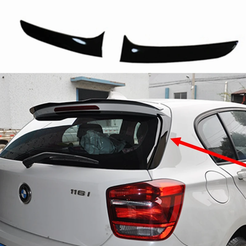 Спойлеры для BMW F20 2012 2018 1 серии 120i 125i 118i M135i 116i окрашенные черные задние крылья на
