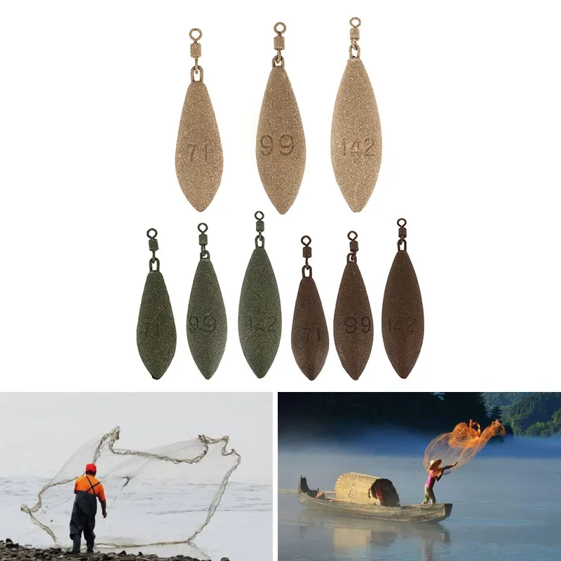 

Fishing Lead Sinker Fishing Lead Fishing Scale Lead Plumb Bob Practical Lead Olive Type Casting Rod Sea Fishing Small Component