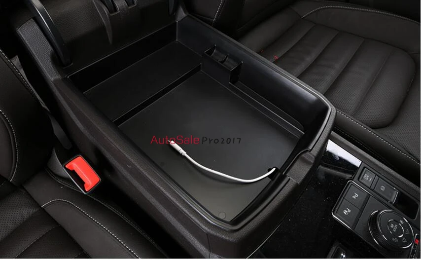 Пластиковая Внутренняя деталь 1 комплект для Volkswagen VW Atlas Teramont 2017 2018|car armrest storage