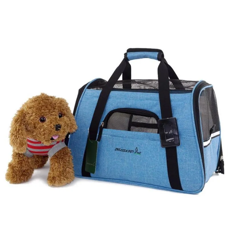 PUPISHE переносная сумка для собак, 6 цветов, переносная сумка на плечо для собак, переноска для собак, складная дышащая сумка