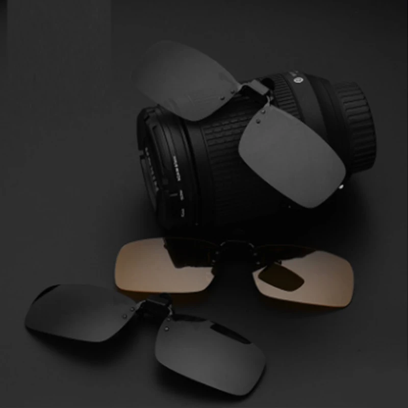 

2018 FONHCOO Spectacle lens Clip driver Sunglasses Applicable all kind glasses UV400 rays protection Oculos Gafas De Sol