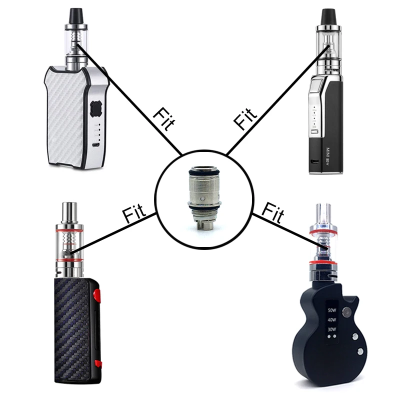 Катушка для испарителя электронной сигареты QAZ MINI 80 Вт FLYoung X3 X1 T80 LEXINTONG 50 гитарный