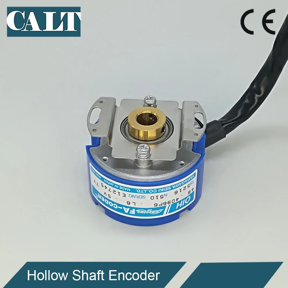 Новый OIH48 4096P6 L6 5V TS5216N510 U V W сигнал роторный полый кодер TAMAGAWA