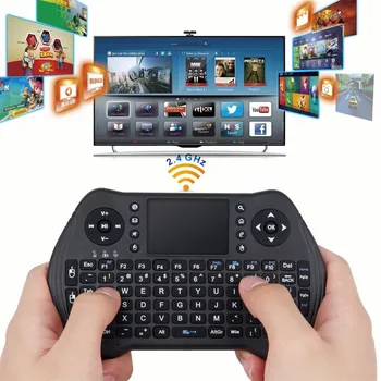 

Mt10 2.4ghz Mini Wireless Bluetooth Keyboard Touchpad Air Mouse Support Android New Arrived #20191018