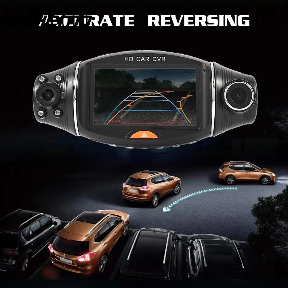 

Car DVR Dash Cam Video Recorder GPS Car Camera 2.7inch Wide Angle Camcorder FHD Driving Recorder