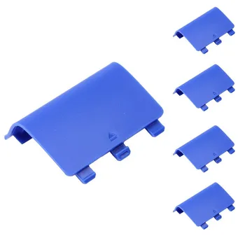 

5pcs/Lot Blue/White 2 colors Battery Cover Door Lid Shell Durable ABS Replacement case for XBOX One Wireless Controller