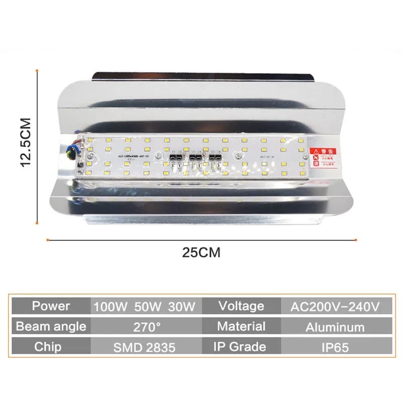 Лодин вольфрама Светодиодный прожектор светильник 100 Вт 50 Вт 30 Вт Светодиодный прожектор светильник 220V Светодиодный точечный светильник для студийной фотосъемки строительства внешних конструкций светильник ing 230V