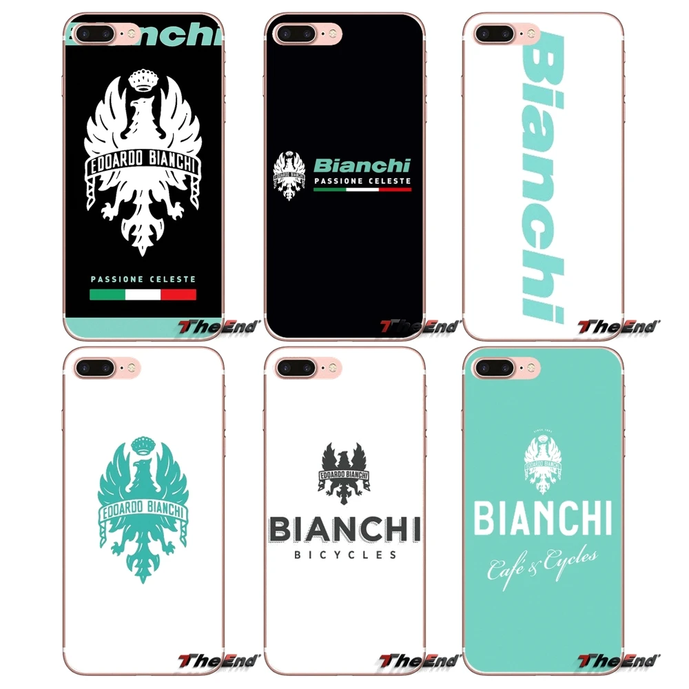 

For Huawei P Smart Y6 Pro P8 P9 P10 Nova P20 Lite Pro Mini 2017 SLA-L02 SLA-L22 2i For Bianchi Bike Logo Bicycle Team Soft Case