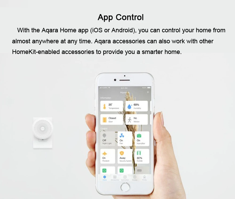 Настенный выключатель mi шлюз с RGB светодиодный ночник Smart work с Apple Homekit и aqara smart App для xiaomi умный дом