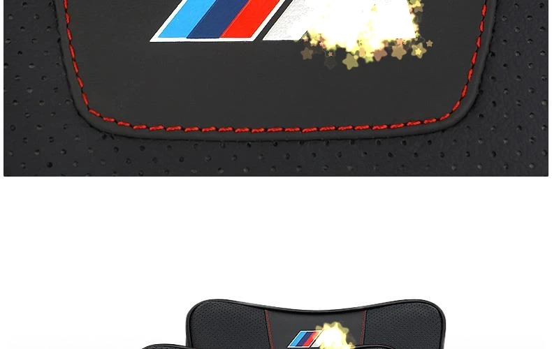 Auto Seat Cover Head Neck Rest Cushion Headrest Pillow M Performance17