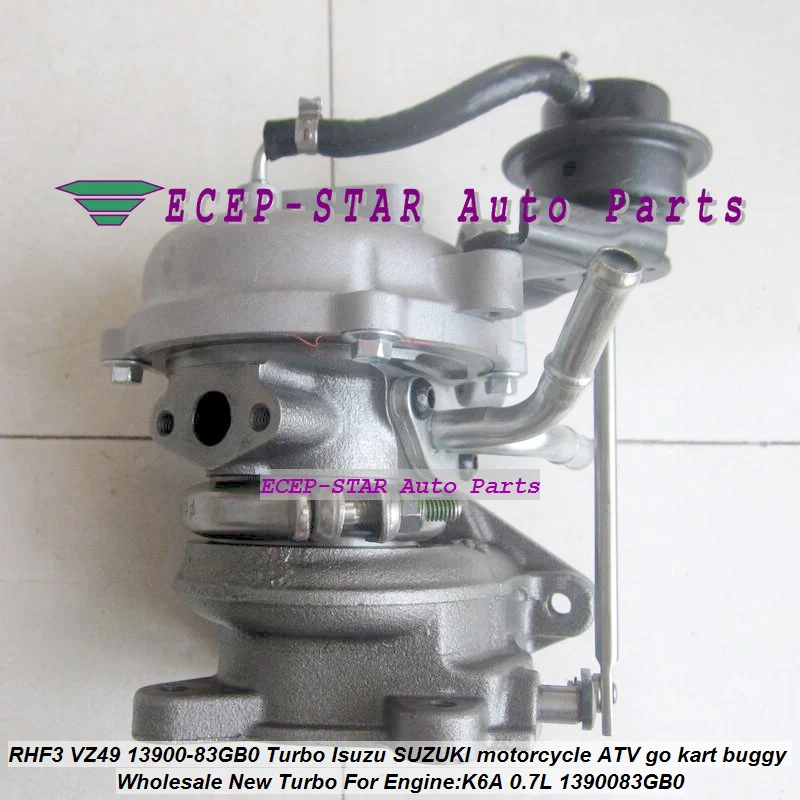 RHF3 VZ49 13900-83GB0 1390083GB0 13900 83GB0 Turbo For Isuzu For SUZUKI motorcycle ATV go kart buggy K6A 0.7L