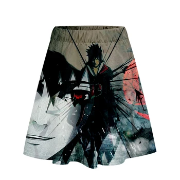 

Naruto 3D Printed Women Skirt Fashion Streetwear Short Skirts 2019 New Arrival Girls Harajuku Casual Summer Wear