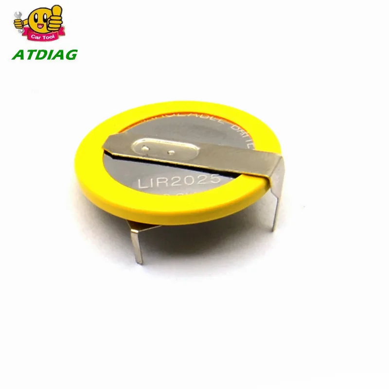

High Quality New 3.6V LIR2025 Rechargeable Battery Free Shipping For BMW 3 5 Series E46 E39 Remote Key Battery