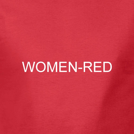 Новинка, S-3XL футболка с изображением ягненка Божия ворона - Цвет: WOMEN-RED