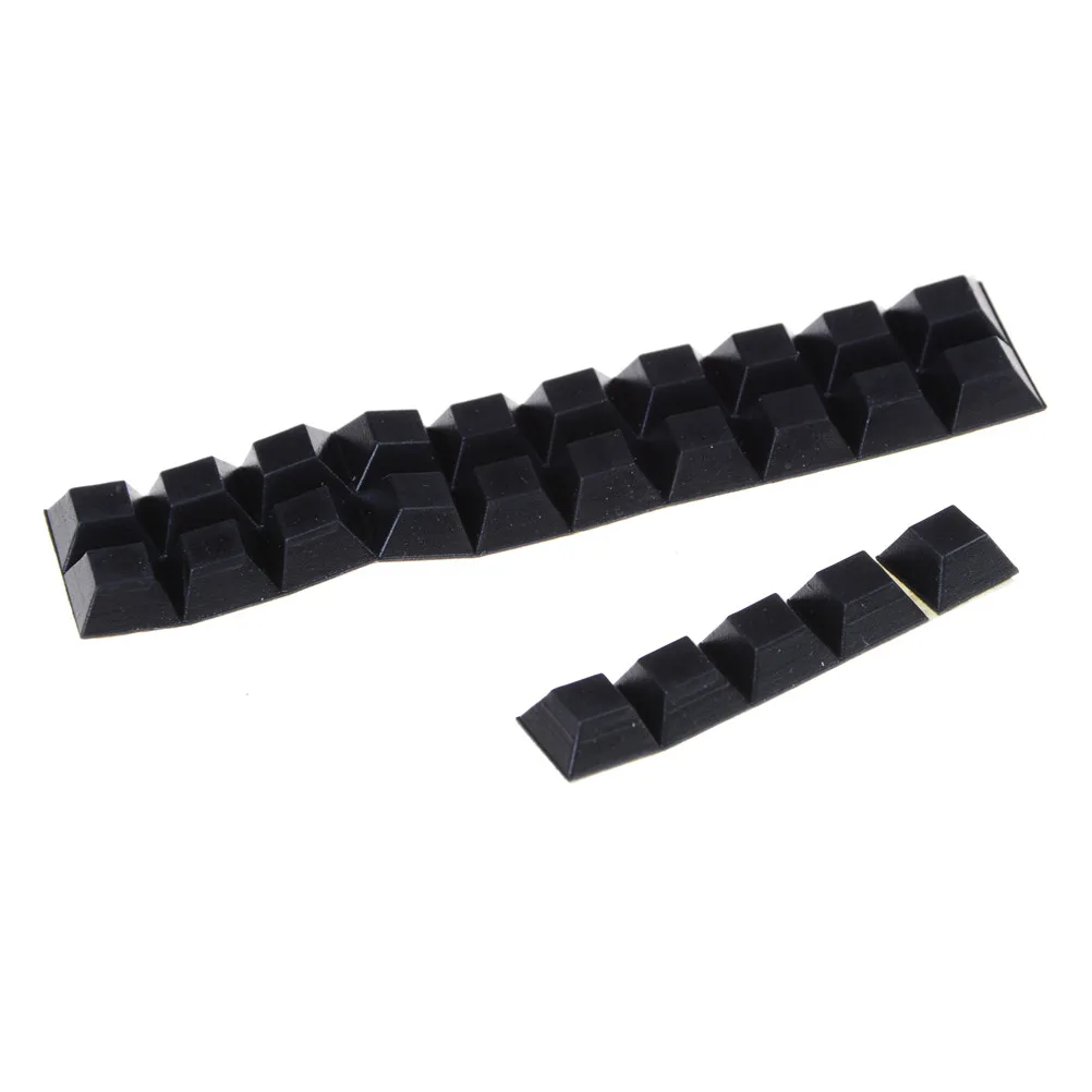 

40Pcs Self-Adhesive Rubber Bumper Stop Non-slip Feet Door Buffer Pad For Home Funiture Accessories