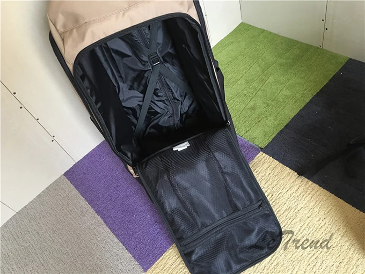 Letrend, Вместительная дорожная сумка, 30 дюймов, Оксфорд, багаж на колёсиках, набор, мужской многофункциональный рюкзак, тележка, Студенческая сумка на плечо