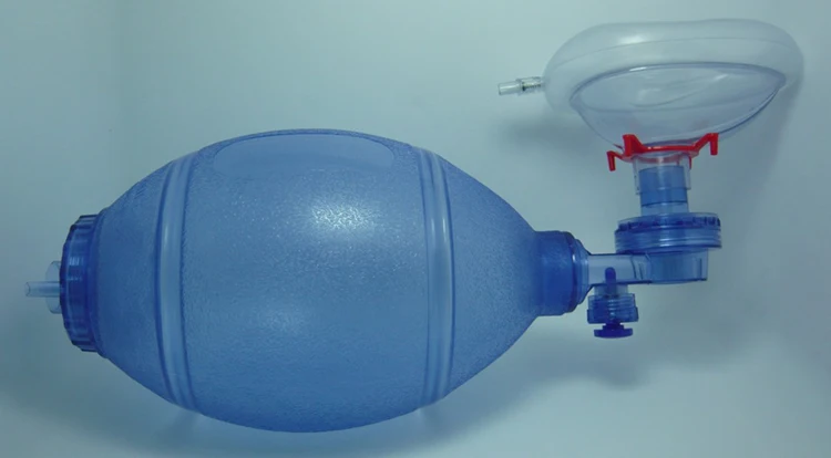 Manual resuscytator PVC dorosła torba tlenowa apteczka prosta aparatura do oddychania balonem do pierwszej pomocy maszyna tlenowa Manual resuscytator PVC dorosła torba tlenowa apteczka prosta aparatura do oddychania balonem do pierwszej pomocy maszyna tlenowa
