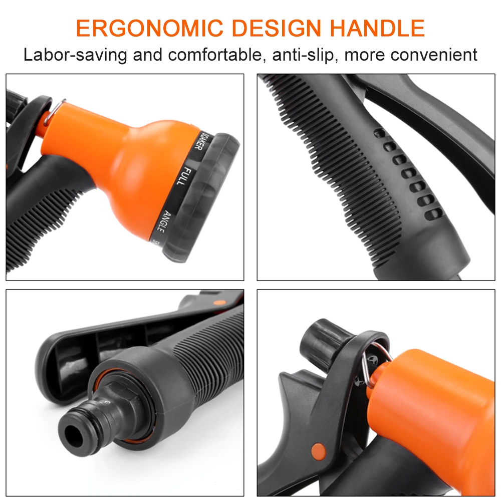 Car Wash Spray Gun Set Multifunctional Car Cleaning Gun Garden Watering Spray Gun Auto Accessories