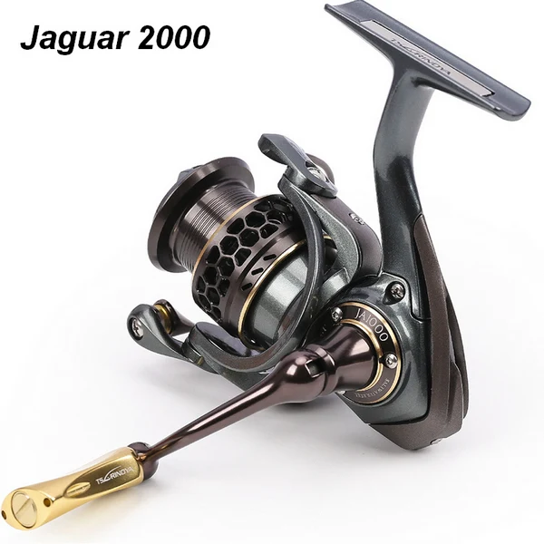 Jaguar 2000 TSURINOYA Saltwater Fishing Reel Jaguar 1000 2000 3000 Spinning Double Spool 9+1 Stainless Steel Bearing - Цвет: Jaguar 2000
