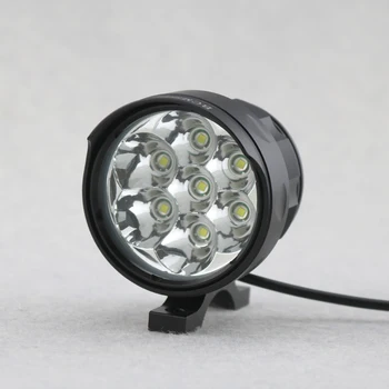 

BCMSJVH 8000 Lumens 7x Cree XML T6 Led Cycling Bike Light luces bicicleta 7T6 18650 Battery Pack Mountain Road Bicycle HeadLight