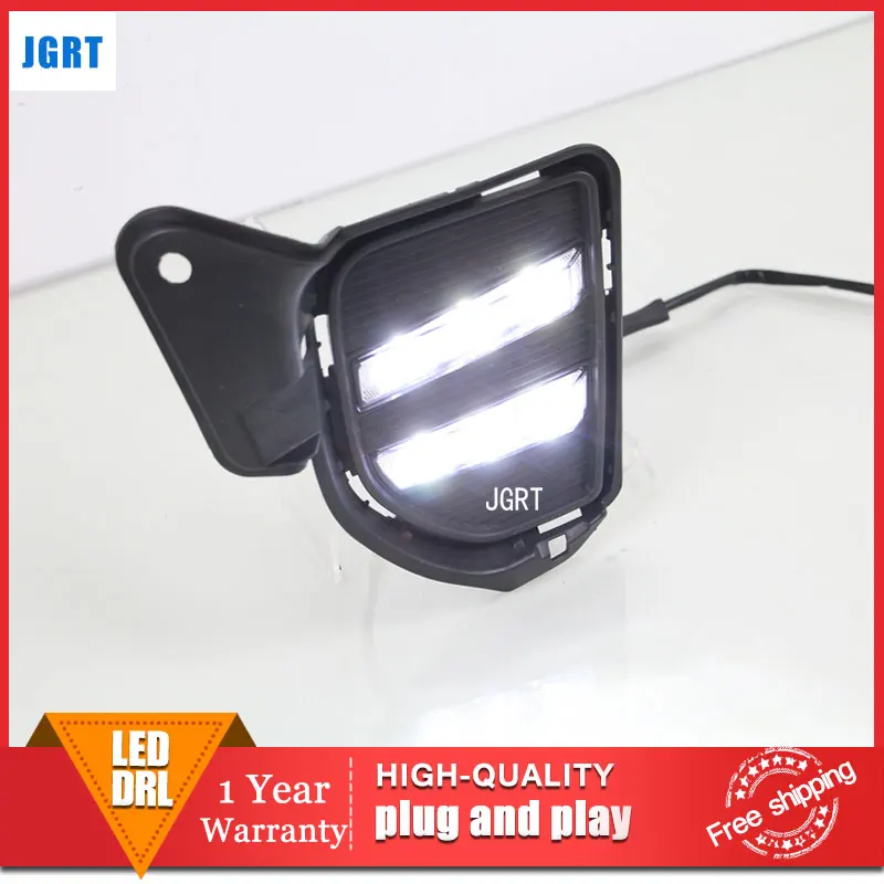 car styling 2014 2016 For TOYOTA Hiace DRL For Hiace led fog lamps ...