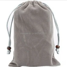 Индивидуальный и оптовый маленький бархатный ювелирный мешочек Бархатный подарок бархатный шнурок мешочек для украшений аксессуары браслеты