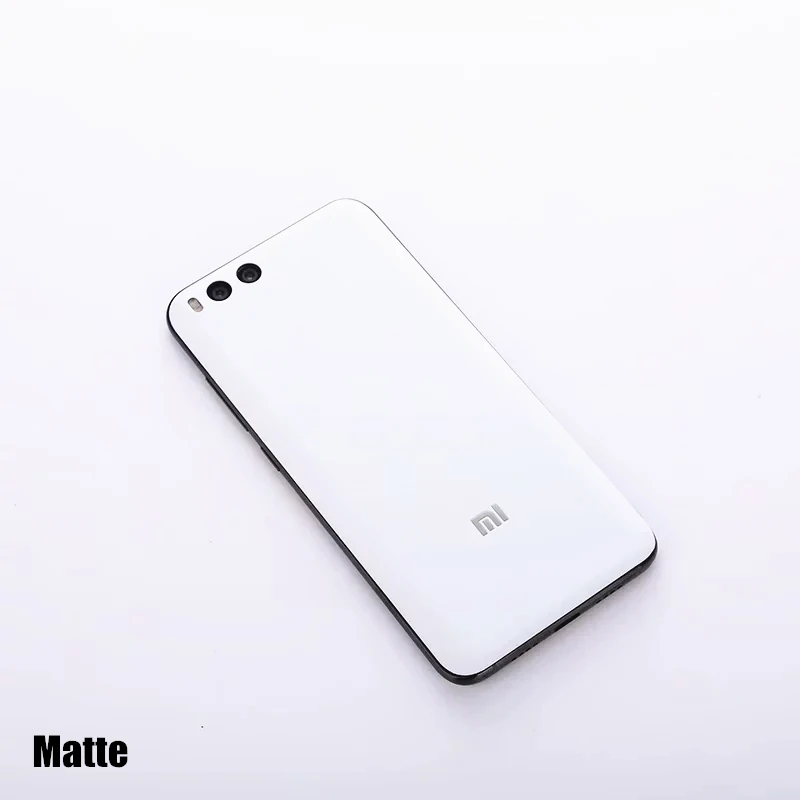 Пластиковый и 3D чехол из закаленного стекла для Xiaomi mi 6 mi 6 M6 чехол для телефона mi 6 задняя крышка корпуса батареи Замена