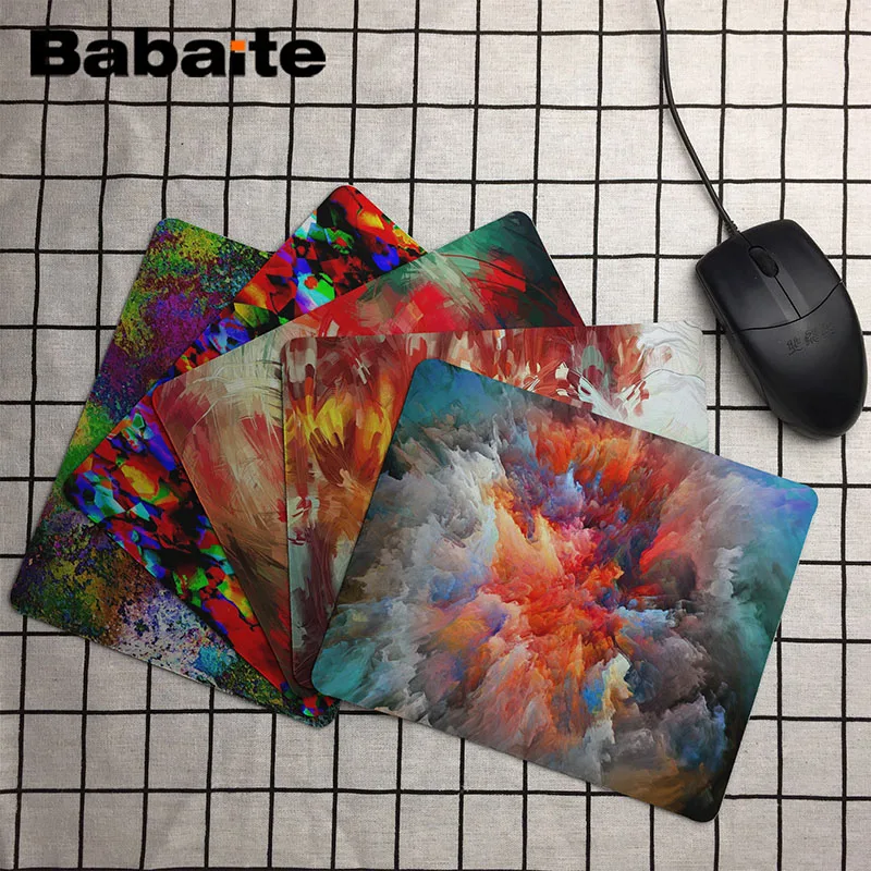 

Babaite Psychedelic Digital Art DIY Design Pattern Game mousepad Size for 25x29cm Gaming Mousepads