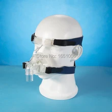 Nasal Mask Liquid Silicone CPAP Auto CPAP BiPAP Respirator Ventilator Part Nasal Mask with Headgear for Sleep Apnea