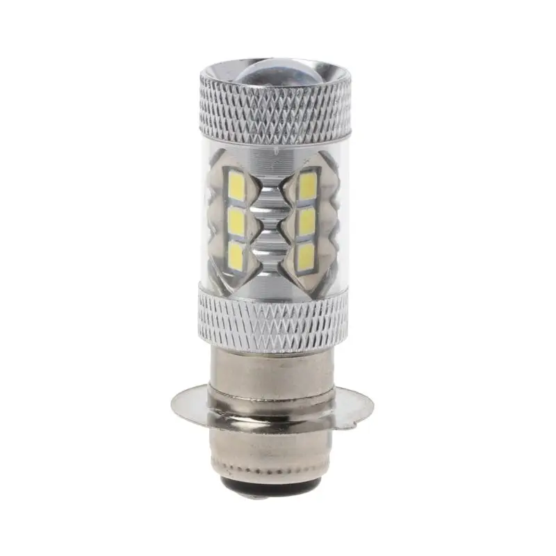 Новинка PX15D H6 80W 6500K 16 светодиодная белая фара противотуманная для мотоцикла