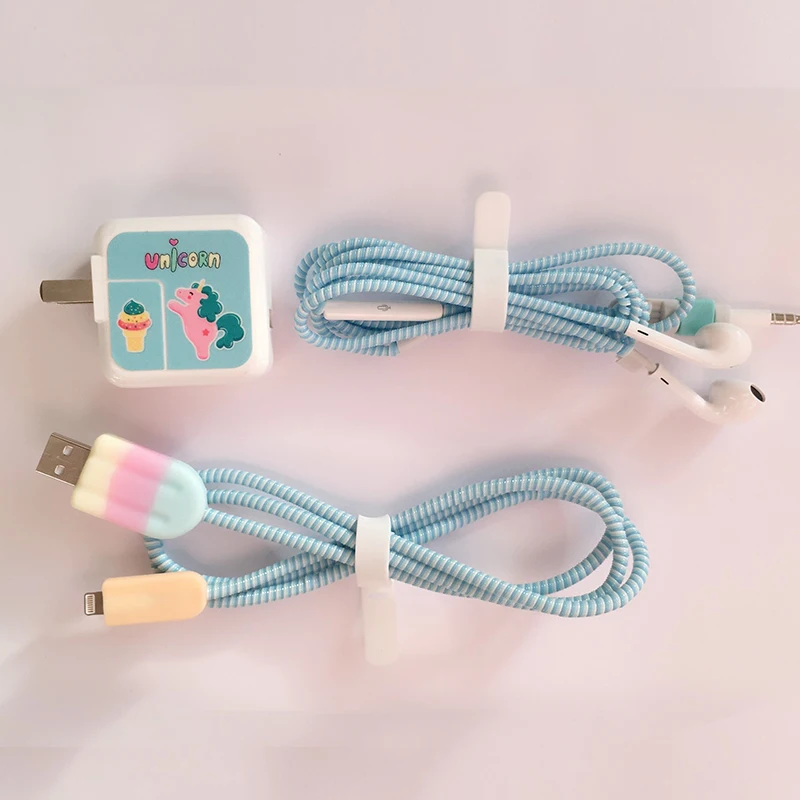 2018 новый кабель для сматывания данных с героями мультфильмов USB передачи набор
