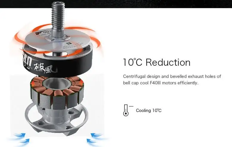 T-двигатель F40 III 2400KV 2600KV 2750 kvбесщеточный двигатель RC Дрон FPV гоночный мультиротор