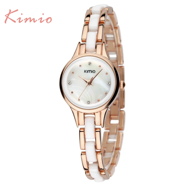 Kimio Brand Diamond Hours clock female Ladies full steel Silver Dress Women girl Kimio Brand Diamond Hours clock female Ladies full steel Silver Dress Women girl