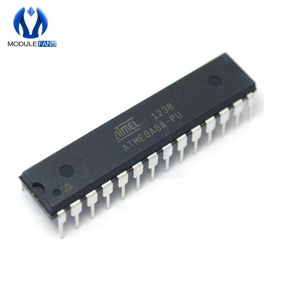 ATMEGA8A PU MEGA8A DIP 28 8 битная с 8K байтами встроенная программируемая вспышка ATMEGA8