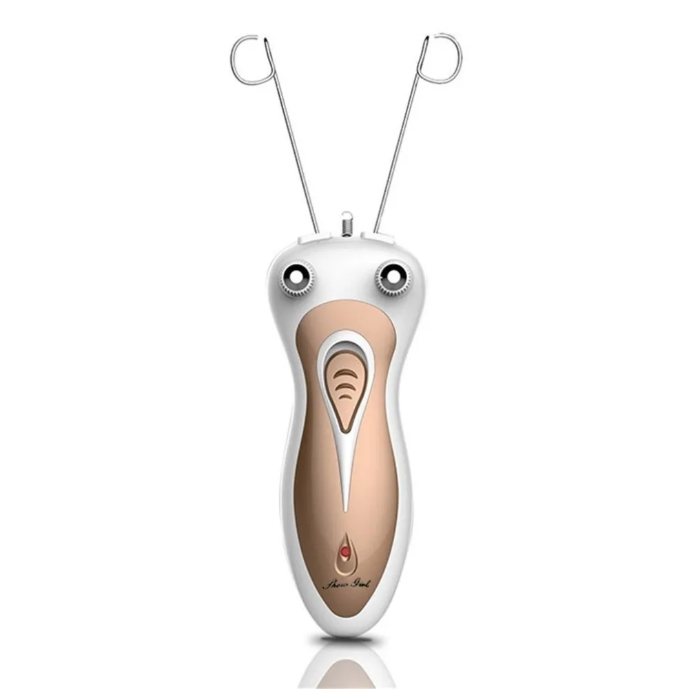 

Electric Epilator Body Facial Hair Remover Defeatherer Cotton Thread Depilator Shaver Lady Beauty Care Machine For Women