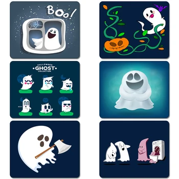 

Cute Cartoon Ghosts Nature Rubber Table Mouse Pad Laptop Computer Enclosure Mousepad Mat
