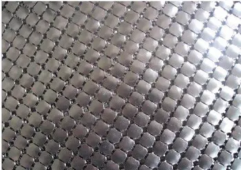 

Aluminium mesh brass mesh 4mm in black ,gold ,silver color wholesale free shipping