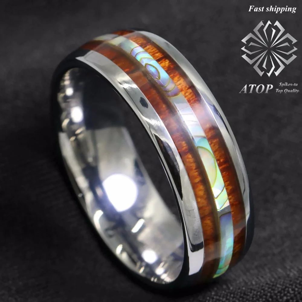 Кольцо из карбида вольфрама 8 мм|wedding band|men jewelrywedding band ring |