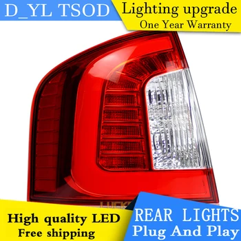 

D_YL Car Styling for Ford Edge LED Taillights 2012-2014 Edge Limited Tail Lamp Rear Lamp DRL+Brake+Park+Signal led light