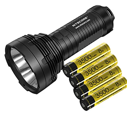 NITECORE TM16GT ручной фонарь 4* CREE XP-L HI V3 светодиоды Макс 3600 люмен дальность луча 1003 метров открытый поисковый фонарь - Испускаемый цвет: TM16GT NL1835HP